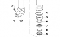 Marzocchi Sicherungsring D.50, #B523251.