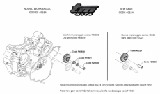 Zahnrad Elektrostarter, # F40839`