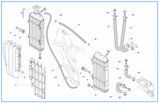 Kühlerprodektor 4T, mod 2012>, #F23321