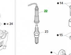 Zündkerzenstecker 4 Takt