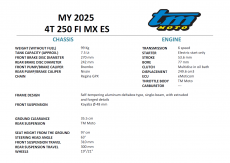 TM MX 250FI 4T ES 2025