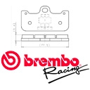 Bremsbeläge Brembo racing Z04 für Brembo Bremszangen P4 32/36 CNC