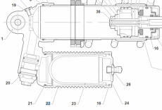 Ausgleichsbehälter TM Shock lang, # F72453`