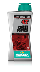 Motorex Öl CROSS POWER 4T SAE 10W/50 MA2 - 1 Liter