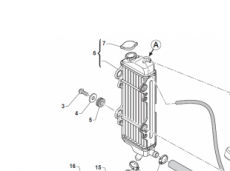 Kühlerdeckel 1.8 für Kühler 23065, # 23062.