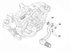 Schalthebel 4T my 22 ( 587), # 43050`