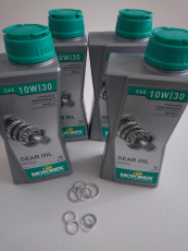 Motorex Inspektionskit 2 Takt, 4 Liter Gear 10W30 für 4x Ölwechsel