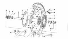 Bremsscheibe Hinterrad, ab modell 2005 , # 69210
