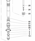 O- Ring 26.7 x1.78 Bodenventil Marzocchi auch # F12322`