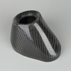 Endkappe Carbon für Schalldämpfer HGS SMX , # F 27527.1.
