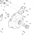 Schrauben Kit Zündungsdeckel 450/530 E-Start
