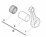 Pleuelkit 250Fi MX/E M.13/-, # F18055`