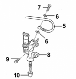 Bremsleitung TM racing hinten MX/EN