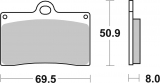 Bremsbeläge SBS 566RST Brembo 1 Pin