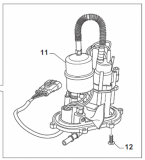 Benzinpumpeneinheit ab mod 2015, mit Sensor für Benzinkontrollanzeige,, # F08197.1`