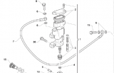 Bremsleitung hinten 2T/4T M.2022, # 69379;