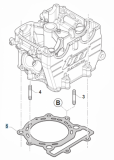 Zylinderkopfdichtung 450 SMK/MX, # F05865`