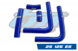 Kit Kühlerschläuche Silicon TM Moto 2T 125 ES. # 21150`