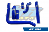 Kit Kühlerschläuche Silicon TM Moto 4T 450. # 21152`