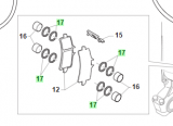 TM moto Dicht Kit Brembo SMR #67342
